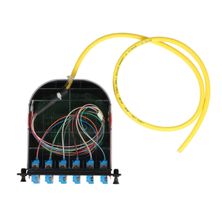 Cassete para Pigtail 12 Pares Fibra Óptica Legrand - Rack-mount Preto