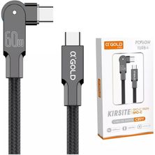 Cabo USB-C para USB-C 1m 3.0 60W Preto Cabos Golden