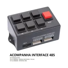 Modulo Botoeira 7 Teclas C/interface 485 10006726 Nice