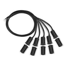 Conjunto Sensor Magnetico C/ Fio Embutir Xas Black - 5 Pcs 4541058 Intelbras