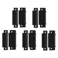 Sensor de Abertura Magnetico Com Fio Xas Connect Black C/ 5 Pcs 4541061 Intelbras