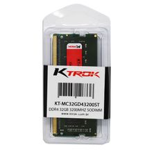 Memória 32GB DDR4 3200MHz Notebook Ktrok