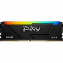 Memória 16GB DDR4 3200MHz Fury RGB KF432C16BB12A/16 Kingston