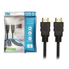 Cabo HDMI 2.0 4K 3m Pix