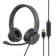Headset Geonav USB c/ Microfone Preto