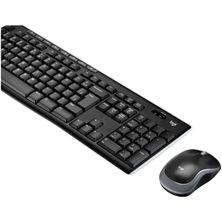 Kit Teclado e Mouse Sem Fio Logitech MK270