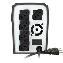 No-Break New Station 700VA com 5 Tomadas Preto SMS