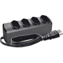 Extensão de tomada MOD.64100, 4 Tomadas - SMS
