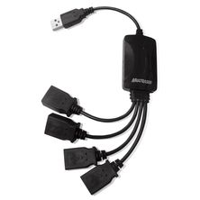 Hub USB 2.0 4 Portas Preto AC042 Multilaser