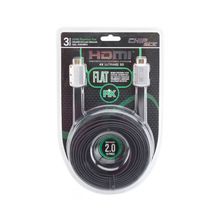 Cabo Hdmi Flat 2.0 19 Pinos 4k ULTRAHD 3,0m 018-9803 Pix