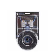 Cabo Hdmi Flat 2.0 19 Pinos 4k Ultrahd 5,0m 018-9805 Pix