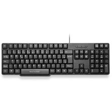 Teclado Com Fio USB Basico Slim Preto TC213 Multilaser