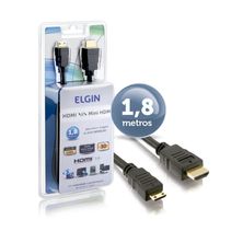 Cabo De 1,8m HDMI/Mini HDMI - Elgin