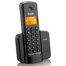 Telefone sem Fio Preto TSF 8001 Elgin