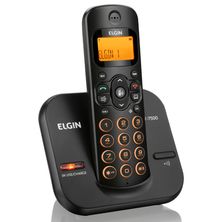 Telefone sem Fio Preto TSF 7500 Elgin