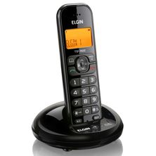 Telefone sem Fio Preto TSF 7600 Elgin