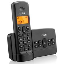 Telefone sem Fio com Secretária Eletrônica Preto TSF 800SE Elgin
