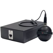 Microfone de Teto HDX Series Preto 2200-23809-001 Polycom