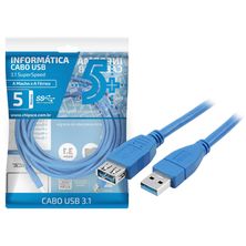 Cabo USB 3m 018-7723 5+