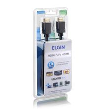 Cabo HDMI x HDMI Digital 1,8m Elgin