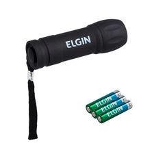Lanterna de Bolso 9 LEDs + 3 Pilhas AAA Kit 82309 Elgin