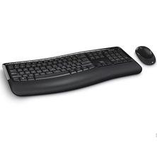 Teclado e Mouse sem Fio USB Preto PP4-00005 Microsoft