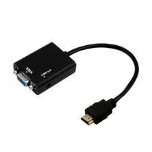 Conversor HDMI VGA com Áudio Estéreo 075-0823 Chipsce 5+
