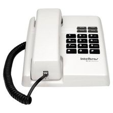 Telefone Com Fio Branco TC-50 Premium Intelbras