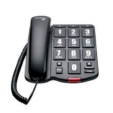 Telefone Com Fio Tok Fácil Preto 4000034 - Intelbras