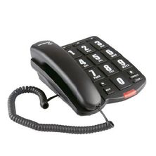 Telefone Com Fio Tok Fácil Preto 4000034 - Intelbras