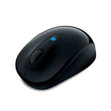 Mouse Sem Fio 2,4GHZ Sculpt Mobile Preto 43U-00008 Microsoft
