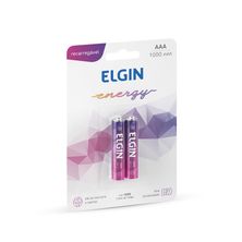 Pilha Recarregável AAA 82170 Elgin