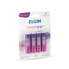 Pilha Recarregável AA 82173 Elgin