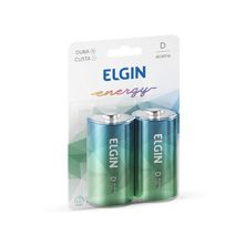 Pilha Alcalina D 82157 Elgin