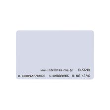 Cartão de Proximidade RFID TH 2000 MF Intelbras
