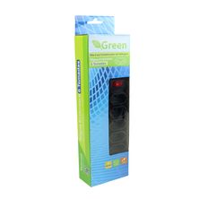 Filtro de Linha 6 Tomadas Tripolar Green