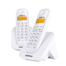 Telefone sem Fio com Ramal TS 3112 Branco Intelbras