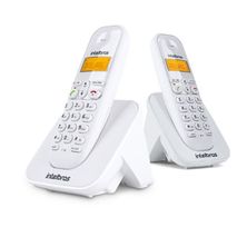 Telefone sem Fio com Ramal TS 3112 Branco Intelbras