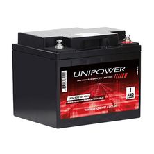 Bateria Selada VRLA 12V 40,0AH M6 Up12400 RT 06C043 Unipower