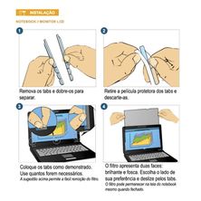 Filtro de Privacidade 15,6" W9 Touchscreen HB004420277 3M