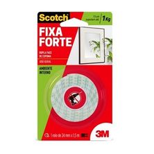 Fita Fixa Forte Scotch 24mm x 1,5m HB004087670 3M