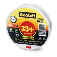 Fita Isolante 19mm x 10m Scotch 33+ 3M