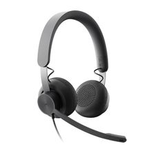Headset Zone Wired Teams Graphite USB 981-000871 Logitech